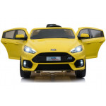 Elektrické autíčko Ford Focus RS - nelakované - žlté